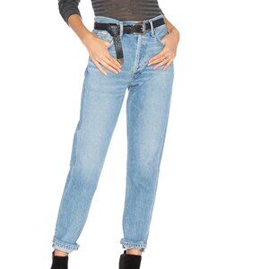 Agolde Jeans Jamie High Rise Classic Brooklyn Wash Straight Casual Comfy Size 29